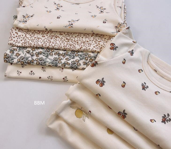 2023★春秋新作★韓国風子供服★トップス+ズボン2セット★ルームウェア★8色80-120CM