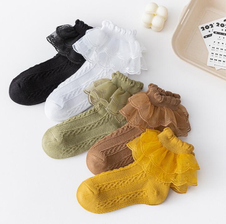 2023★キッズ靴下★ソックス★1セット=5点★5色S-XL