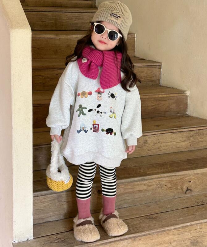 2023秋冬★子供服　厚手トップス★90-140cm★