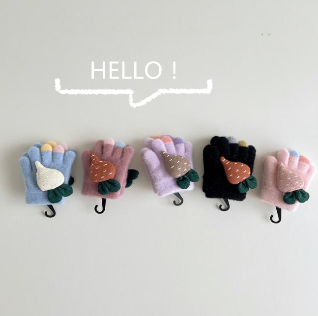 「2023秋冬」★手袋★子供用手袋★男女兼用★防寒★キッズ★暖かい★5色