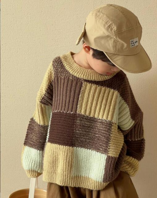 子供服★トップス★ニット★セーター★韓国風子供服★キッズ★男女兼用★80-140CM