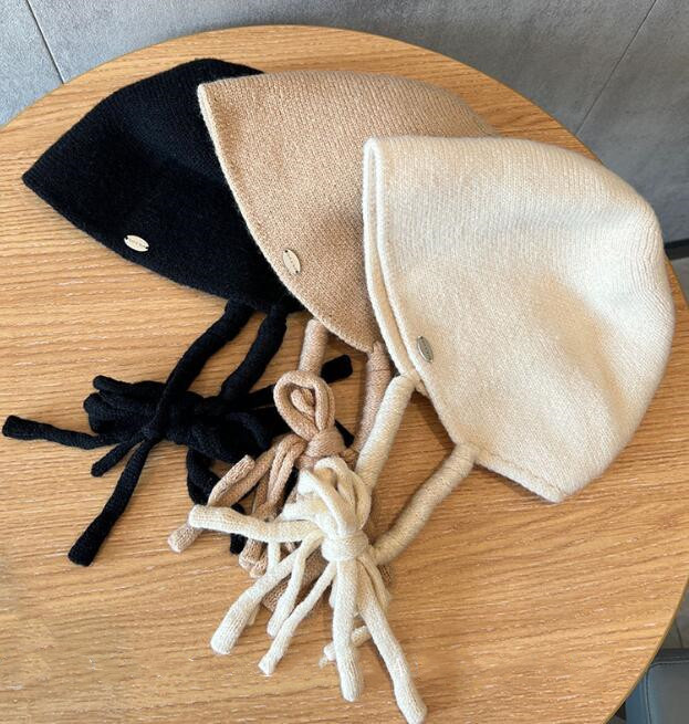 2023秋冬新品★子供用★ニット帽子　ハット★4色選べ