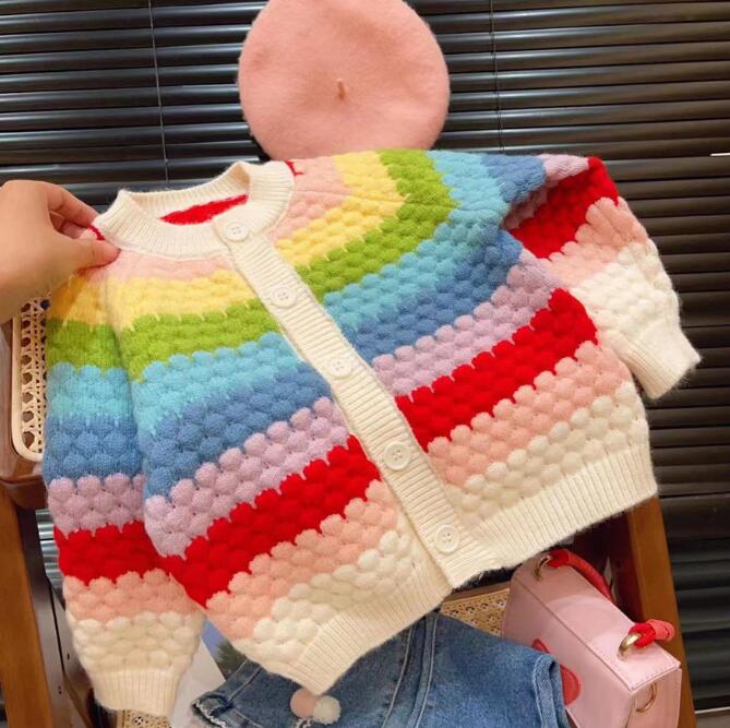 子供服★トップス★ニット★セーター★韓国風子供服★キッズ女の子★2色★90-140CM