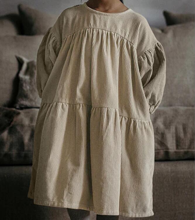 2023★春秋新作★韓国風子供服★ワンピース★2色90-130CM