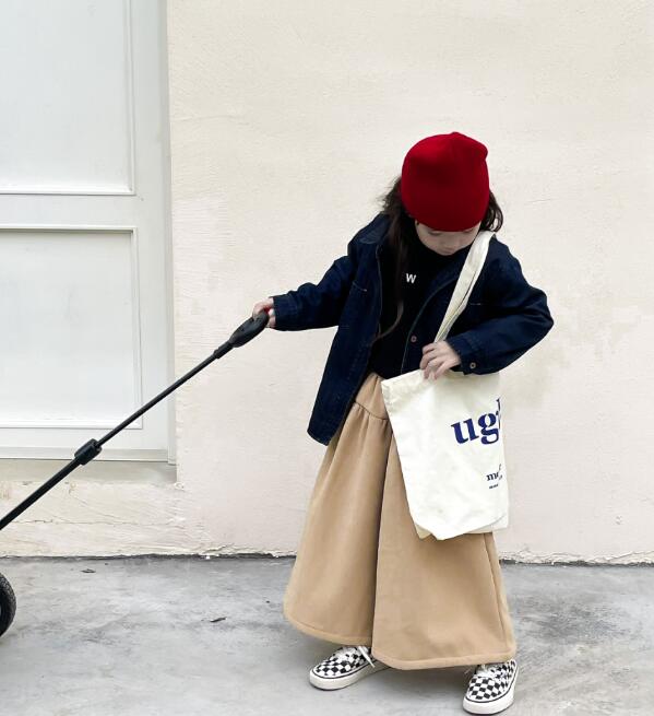 2023秋冬Y★子供服　厚手ズボン★90-140cm★