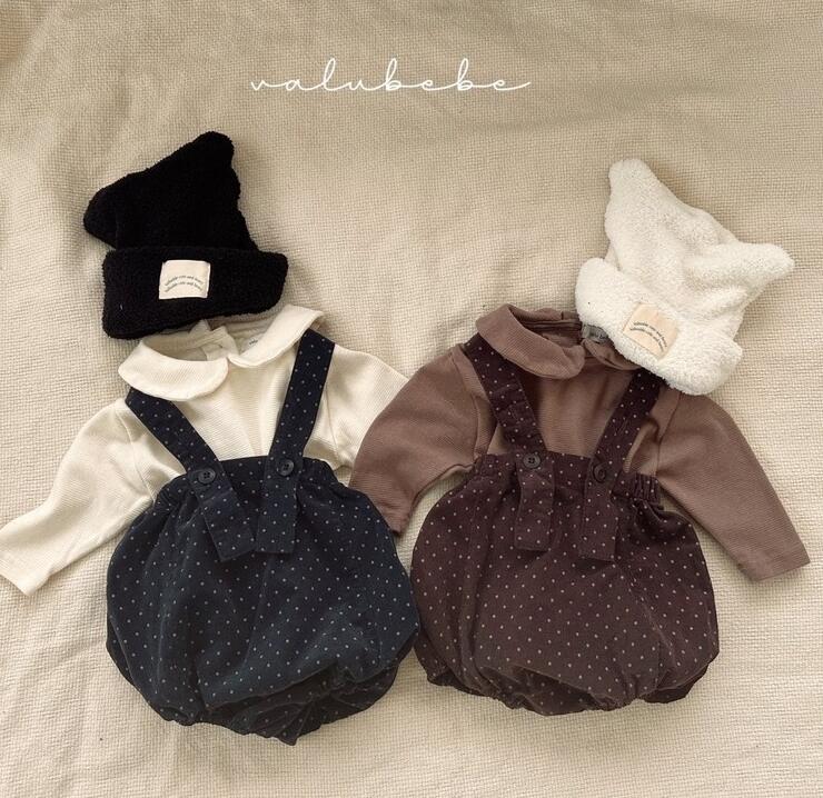 2023秋冬新品★ベビー服★厚手ロンパース★66-90cm★2色