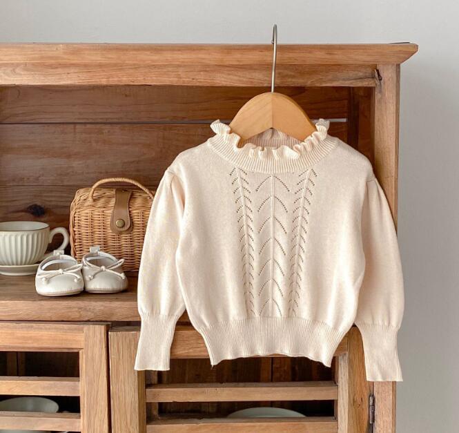 子供服★トップス★ニット★セーター★韓国風子供服★ベビー★無地★66-100CM