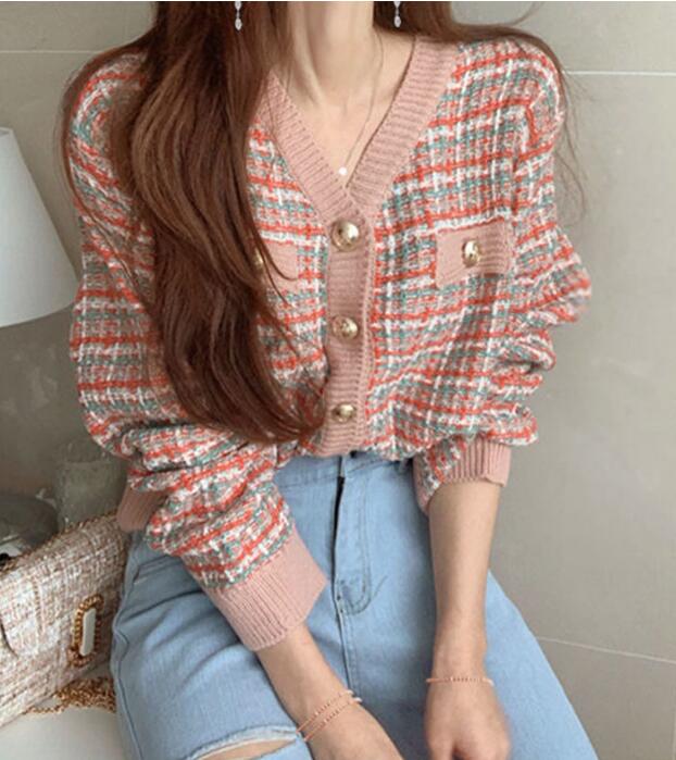 2023★春秋新作★韓国風★カーディガン★レディース★コート★3色