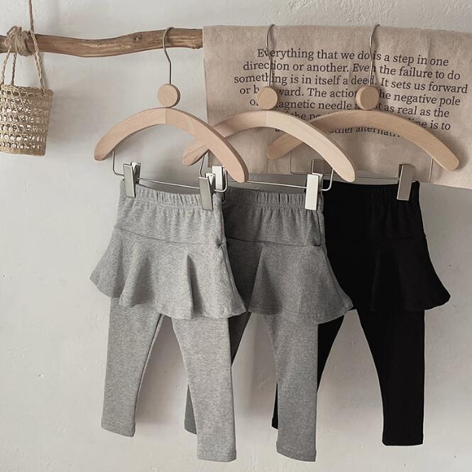 子供服★ズボン★ボトムス★ドッキング★韓国風子供服★キュロット★3色★90-140CM