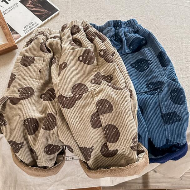 子供服★ズボン★ボトムス★裏起毛★韓国風子供服★キッズ★男女兼用★2色★80-130CM