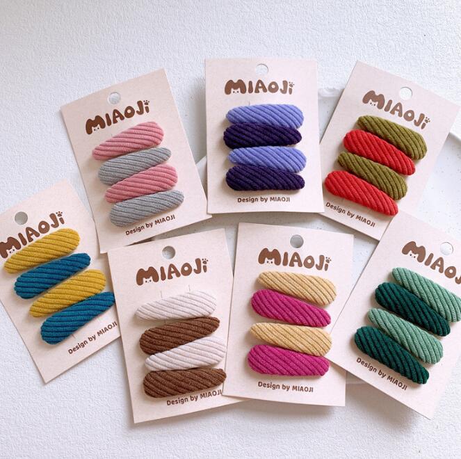 髪飾り★まとめ髪用★ヘアアクセサリー★キッズ女の子★ヘアピン★4枚入り★可愛い★多色