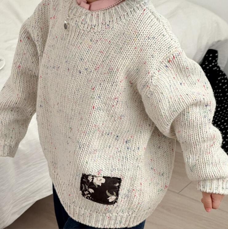 2023★秋冬新作★韓国風子供服★セーター★厚手★2色80-130CM