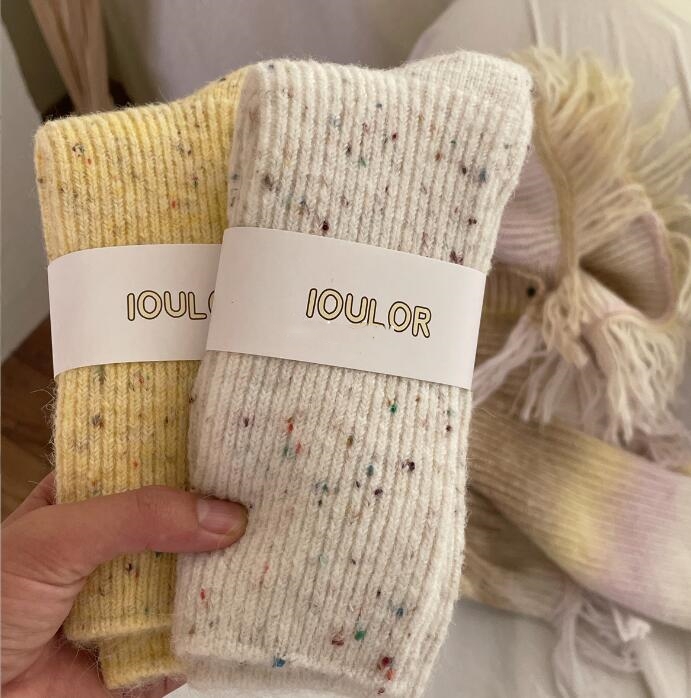2023★秋冬新作★ソックス★レディース靴下★5色