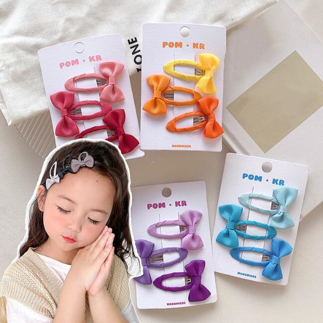 髪飾り★まとめ髪用★ヘアアクセサリー★子供用★キッズ★ヘアピン★3枚入り★多色