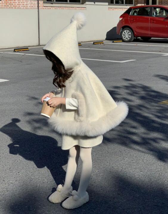 2023冬新品★子供服　コート+スカート　セット★80-130cm★3色