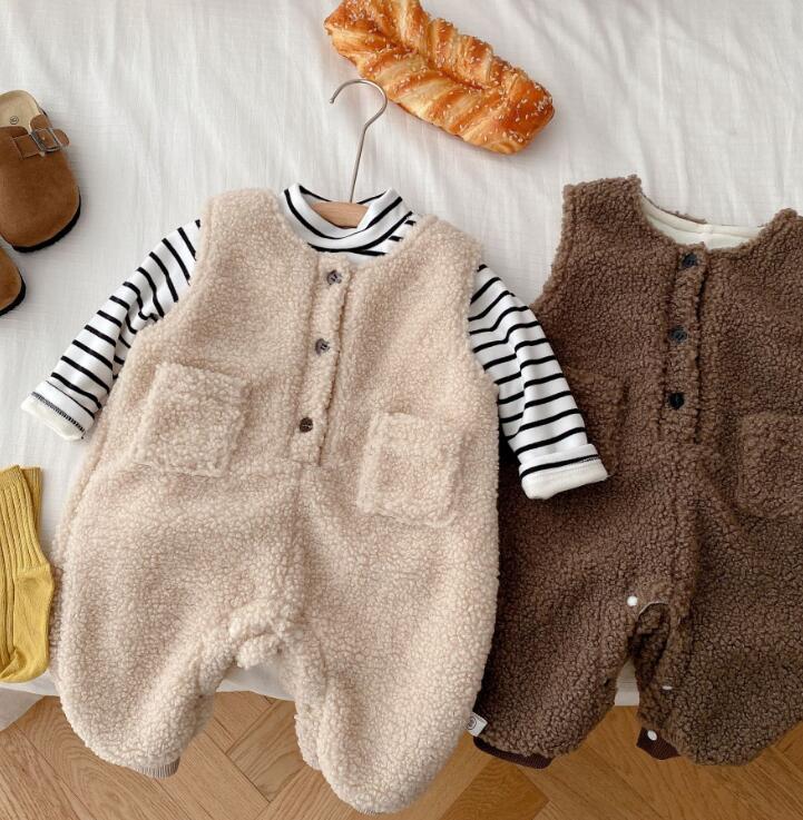 2023秋冬★ベビー服★ロンパース★66-90cm★2色