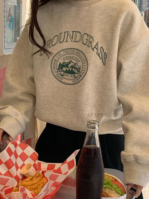 2023秋冬新型★レディース服　厚手トップス★F