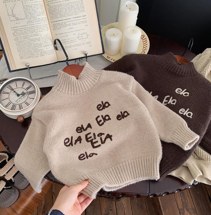 2023★秋冬新品★韓国風子供服★セーター★2色80-130CM