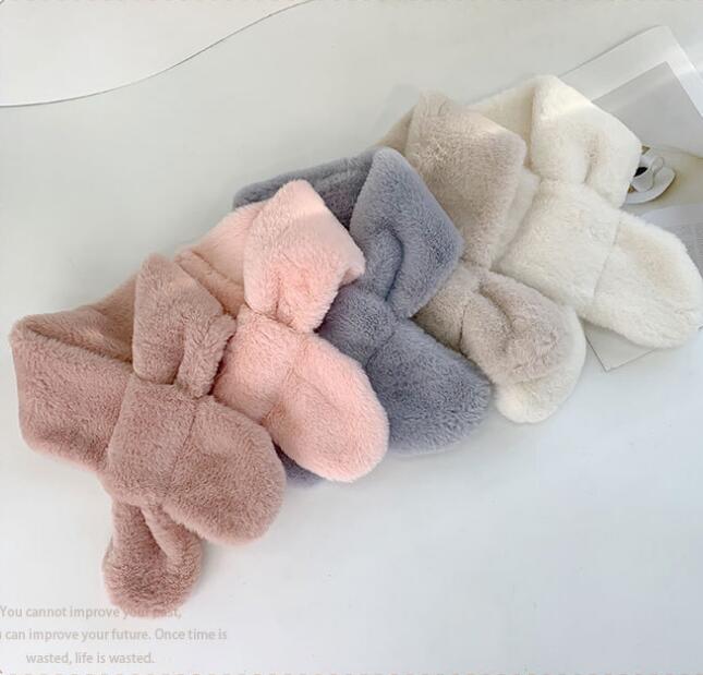 子供用★マフラー★防寒★襟巻き★ネックウォーマー★無地★男女兼用★暖かい★7色