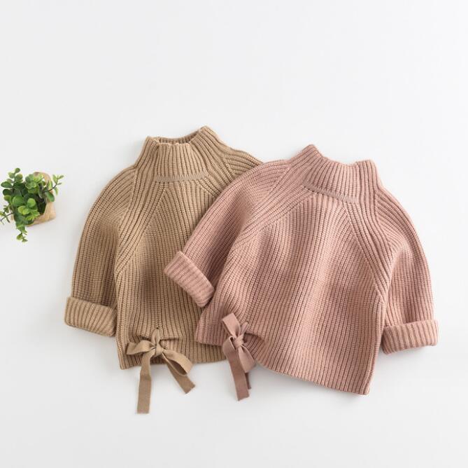 子供服★トップス★ニット★セーター★韓国風子供服★キッズ女の子★2色★80-120CM