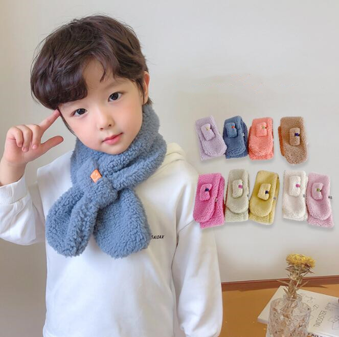 子供用★マフラー★防寒★襟巻き★ネックウォーマー★キッズ★男女兼用★暖かい★8色