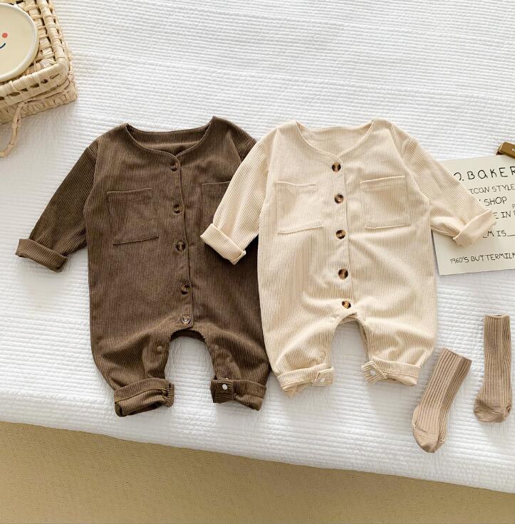 2023★春秋新作★韓国風ベビー服★ロンパース★2色66-90CM