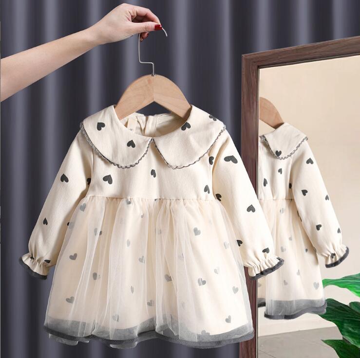 2023★春秋新作★韓国風子供服★ワンピース★2色80-130CM