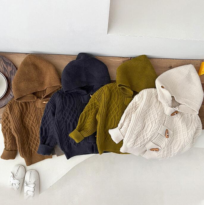 2023★秋冬新作★韓国風子供服★カーディガン★4色73-110CM