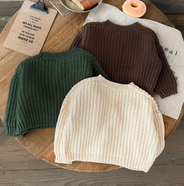 2024新品★子供服　セーター★80-130cm★3色