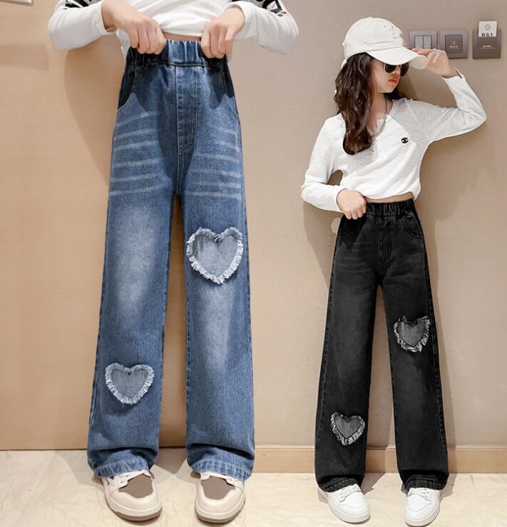 2023★春秋新作★韓国風子供服★ジーンズ★2色120-170CM