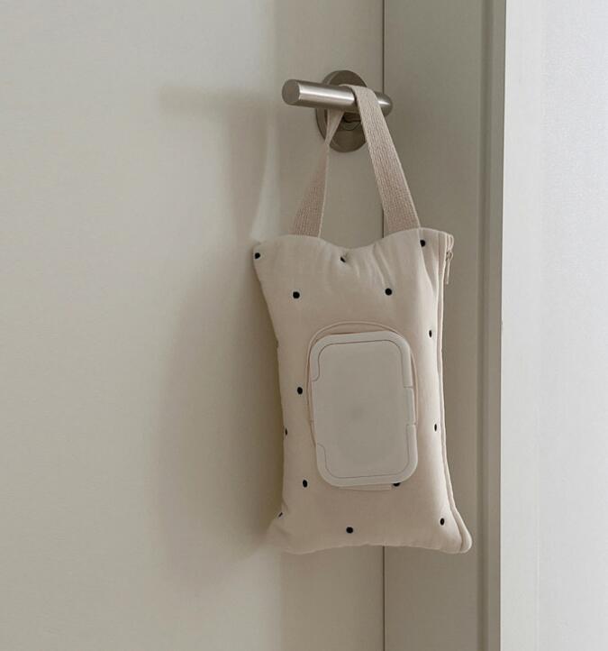 ★超人気★収納袋★ティッシュ収納　掛け袋★2色