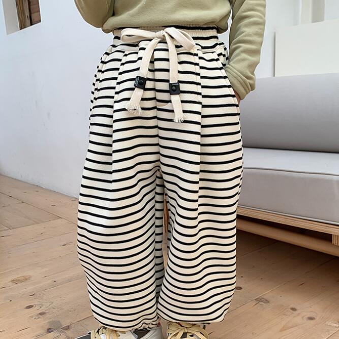 2023★秋冬新作★韓国風子供服★ズボン★厚手★90-150CM