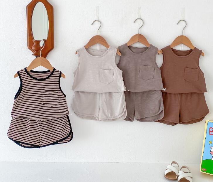 2024年新型★子供服　トップス+ズボン　セット★80-120cm★4色