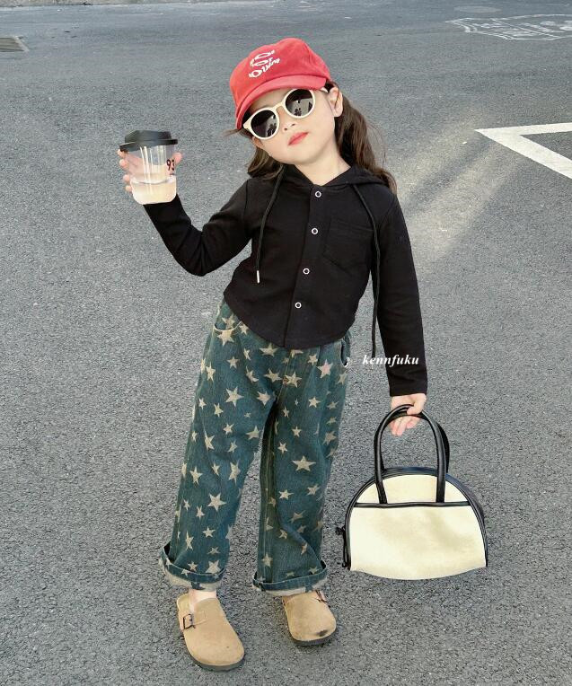 2024年新品★子供服 　デニムズボン★90-140cm★