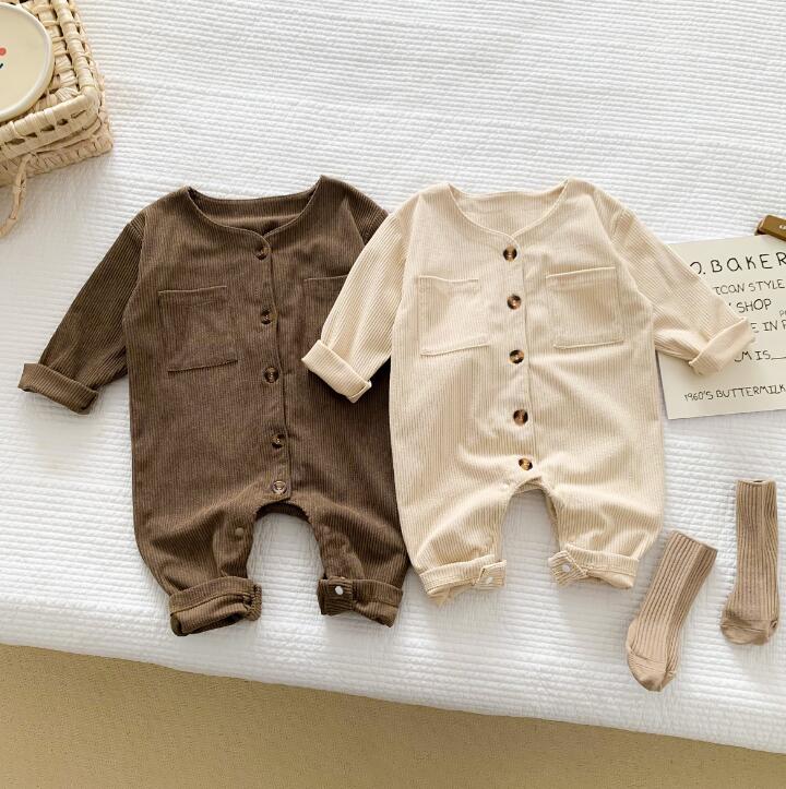 2024★春秋新作★韓国風ベビー服★ロンパース★2色66-90CM