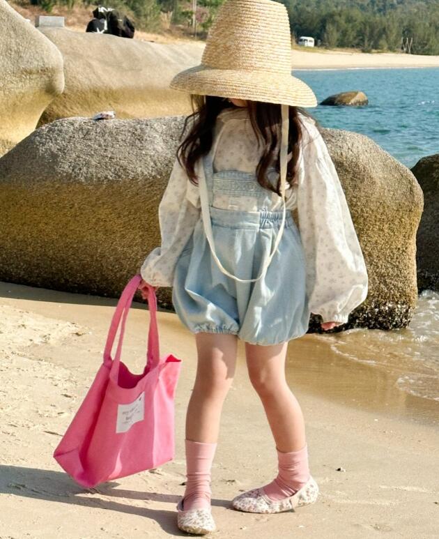 2024新品★子供服 　トップス&サロペット分けて販売★90-140cm★