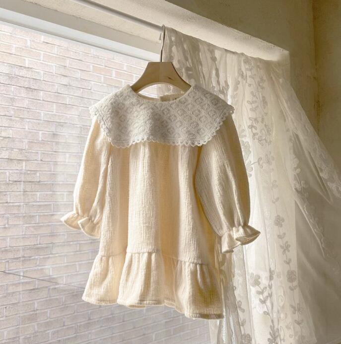 2024★春秋新作★韓国風子供服★ワンピース★2色73-100CM