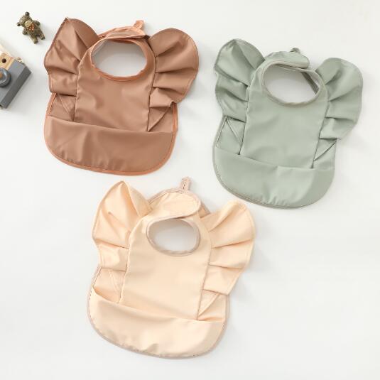 2024★春新作★ベビー用★食事用エプロン★食事用ビブ★涎掛け★3色