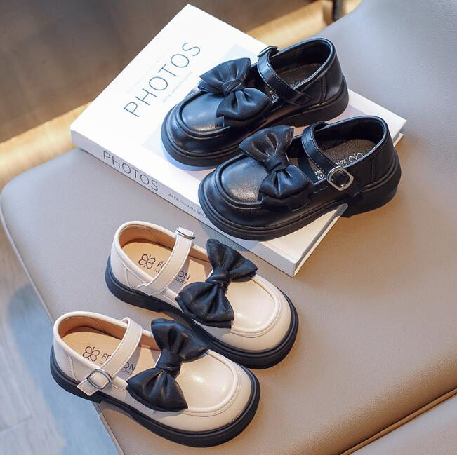靴★子供靴★シューズ★キッズ女の子★カジュアル★蝶結び★2色★23-30#