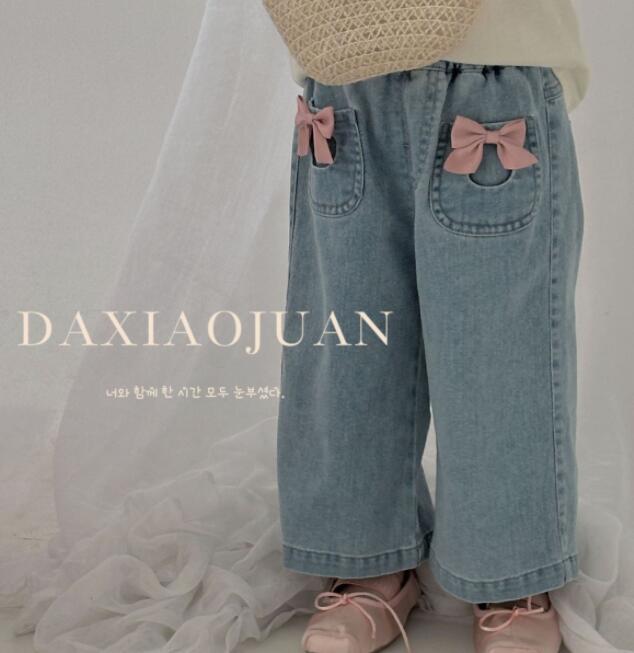 2024年新品★子供服 　デニムズボン★90-140cm★