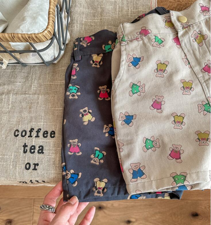 2024★春夏新作★韓国風子供服★ショートズボン★2色80-130CM