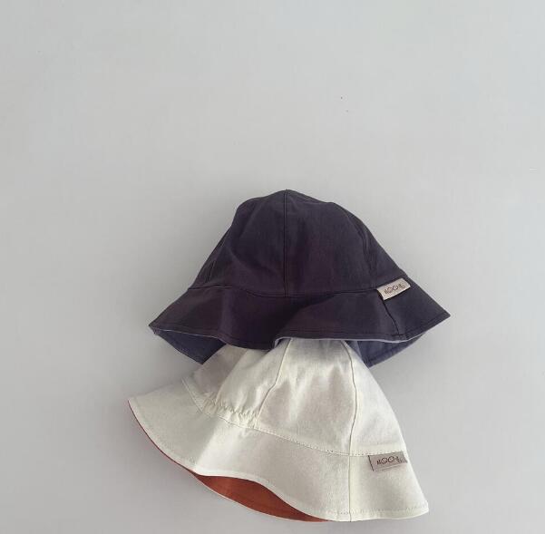 子供用★帽子★バケットハット★ベビー★韓国風★日焼け防止★リバーシブル★2色