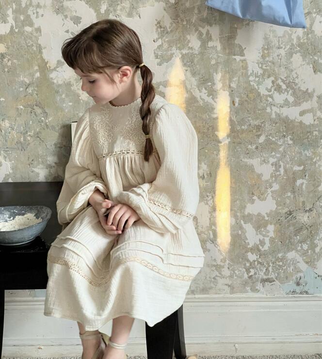 2024年新C★子供服　ワンピース★90-150cm★