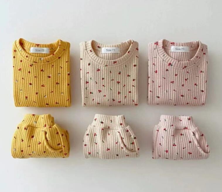 2024新品★子供服　トップス+ズボン　セットアップ★73-120cm★3柄