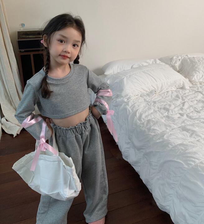 2024年新品★子供服　トップス+ズボン　セットアップ★90-140cm★