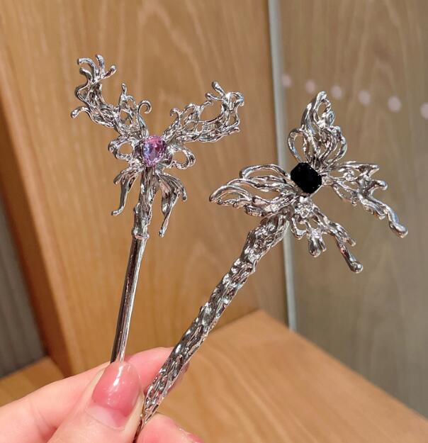 レディース★簪★髪飾り★まとめ髪用★ヘアアクセサリー★かんざし★2色