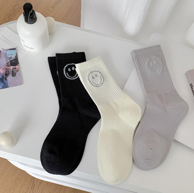 靴下★レディース★ソックス★大人用★女性用靴下★笑顔★可愛い★多色