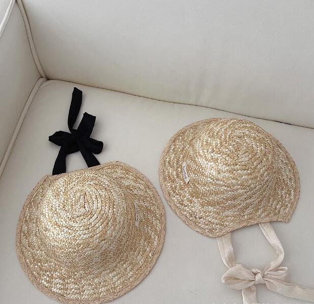 「2024」子供用★帽子★麦わら帽子★キッズ★日焼け防止★可愛い★2色