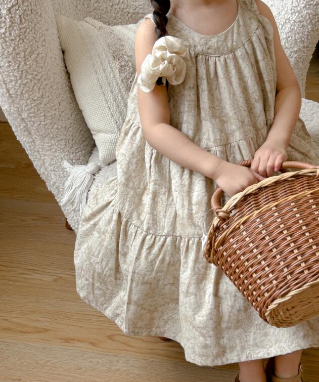 2024年新品★子供服 　ワンピース★90-140cm★