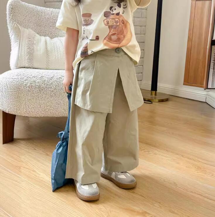2024★春夏新作★韓国風子供服★ズボン★2色90-140CM